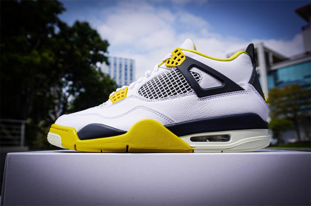 PK God Jordan 4 Vivid Sulfur retail materials ready to ship